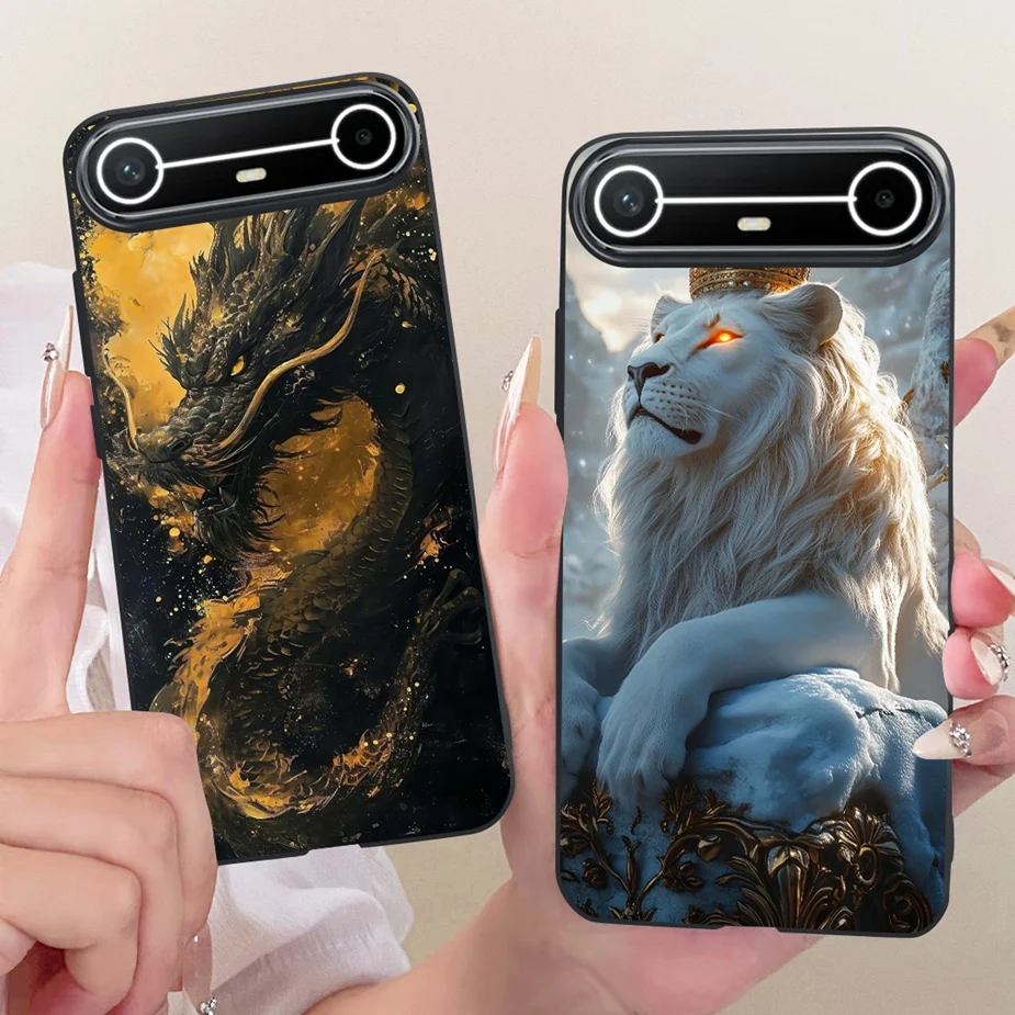 Para Tecno Pova Slim funda KM9 Cool animales flores cubierta pintada suave TPU funda de teléfono para Tecno Pova Slim PovaSlim 5G Fundas Coque - imagen 4