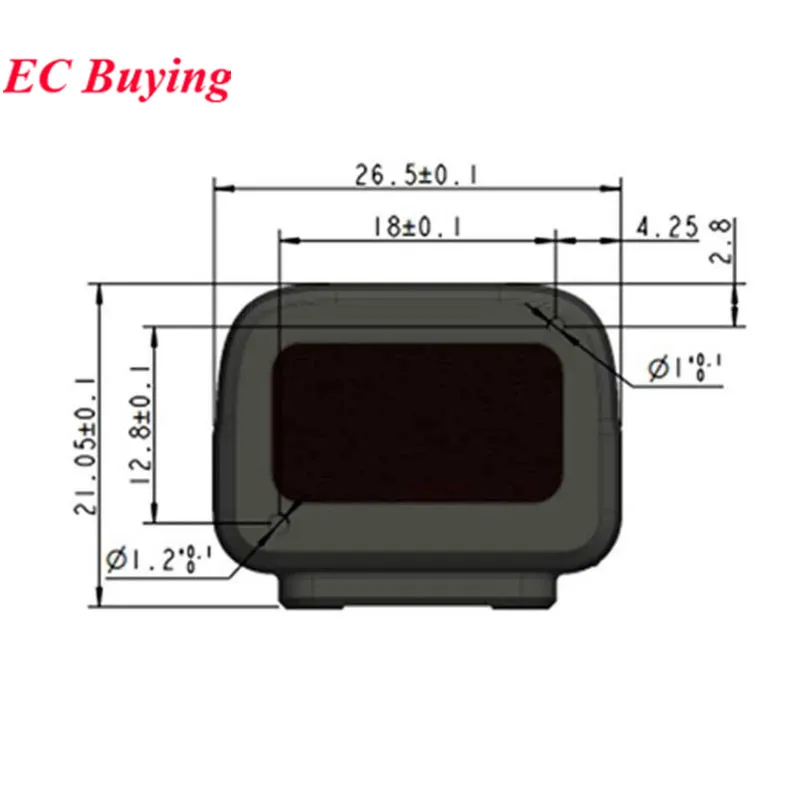 Radar láser de punto lineal TF-NOVA, UART IIC I/O, rango de 0,1 m-14m, punto único para evitar obstáculos, patrón de línea recta, haz láser - imagen 2