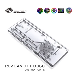 Placa Acrílica Bykski Lian Li O11 – Radiador Dual