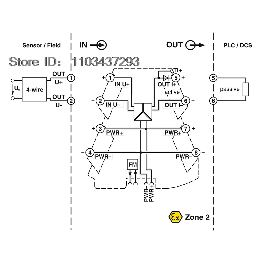Nuevo MINI MCR-2-U-I4-PT 2902030   Acondicionador de señal de 3 vías 0V...10V 4mA...20mA para Phoenix - imagen 2