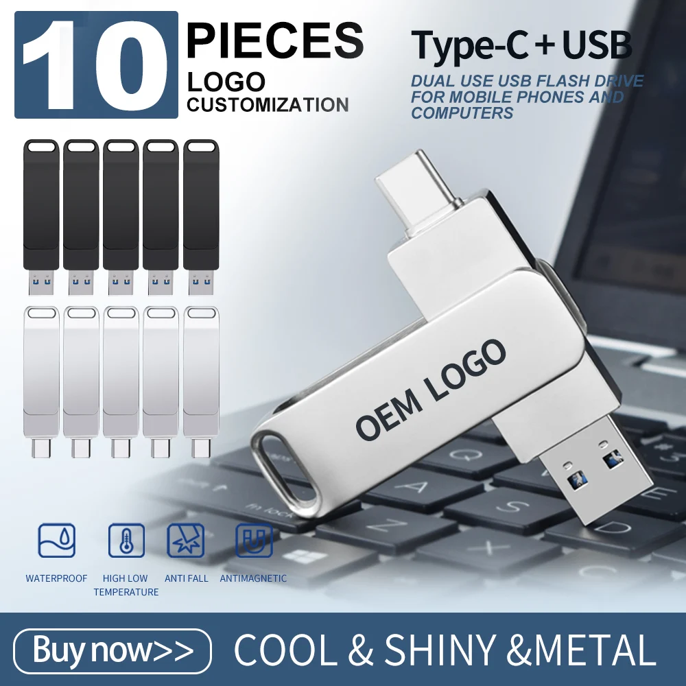 Zsuit Pendrive USB-C 3.0 OTG Metal Impermeable - imagen 5