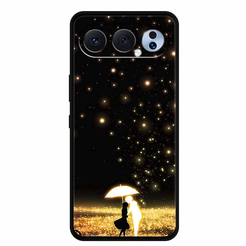 Para Honor 500 Pro funda de teléfono cubierta de silicona negra protector trasero suave para Honor 500 Pro (China) 5G MEP-AN00 protección a prueba de golpes - imagen 2