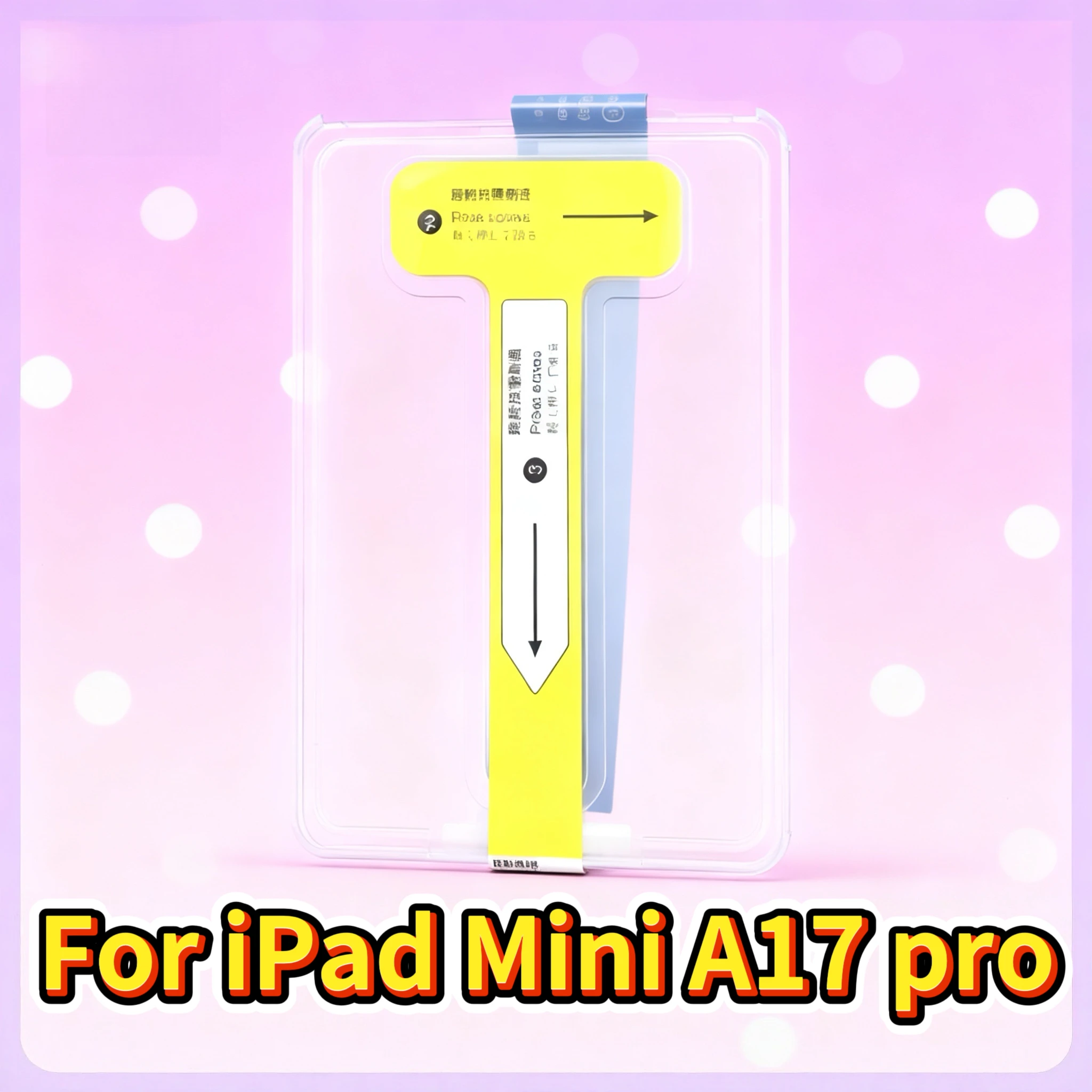 Protector de pantalla de vidrio templado para iPad Mini A17 Pro, 8,3 pulgadas, fácil de instalar, sin polvo, sin burbujas, accesorios de película - imagen 2