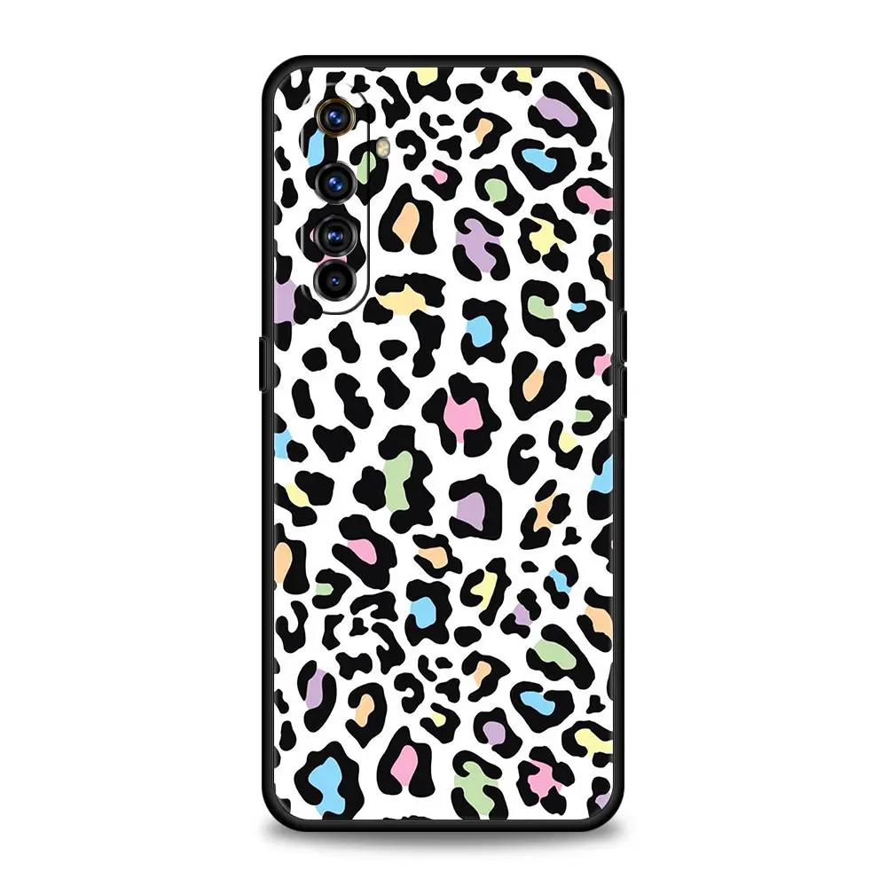 Funda de teléfono con estampado de guepardo y leopardo para Realme 12 11 10 9 8 5G 7 6 GT5 GT3 GT2 Pro Plus C21 C11 C25 C35 GT Neo 2 3 3T 5 - imagen 2