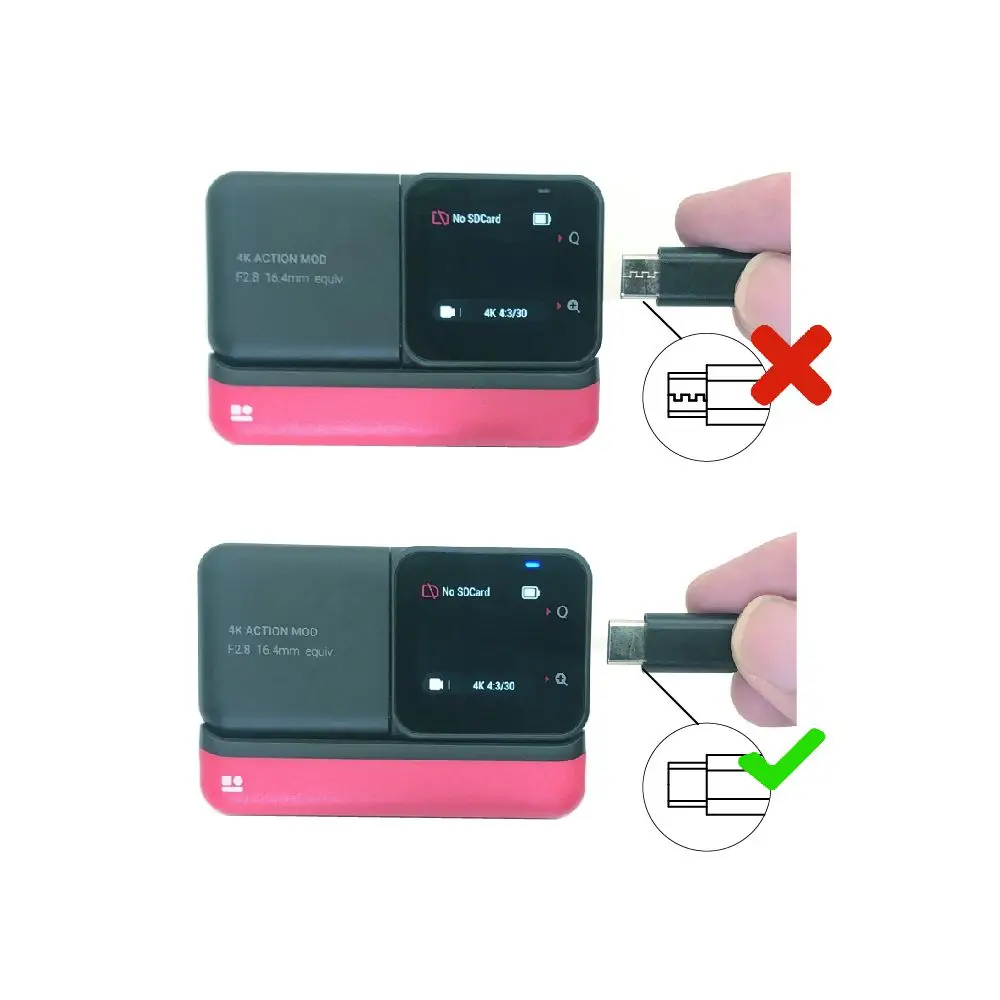 Micrófono para Insta360 ONE RS tipo-c Lavalier, micrófono externo de grabación de alta fidelidad, accesorios para Cámara de Acción - imagen 3