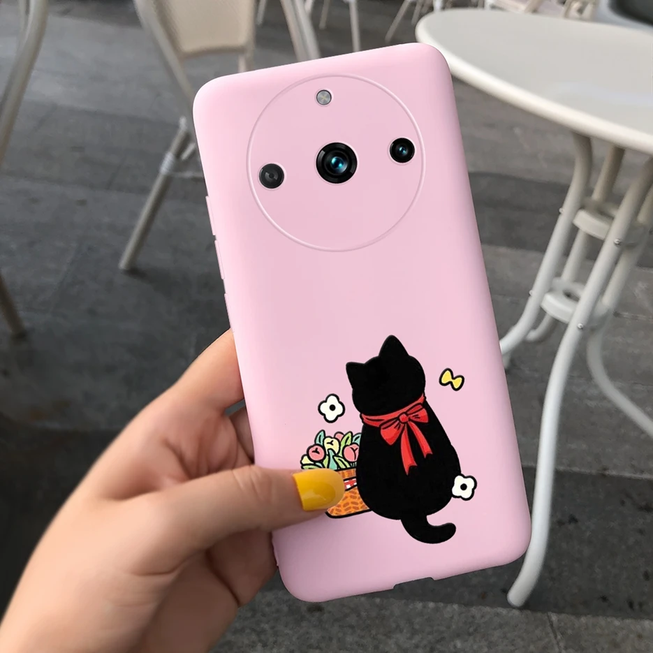 Funda de silicona blanda para teléfono móvil, carcasa Popular pintada en caramelo para Realme 11 Pro Plus Realme11 Pro +, parachoques, RMX3771 - imagen 5