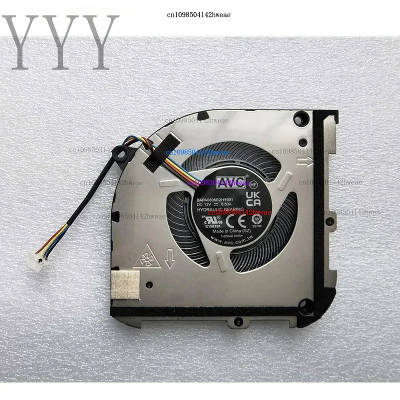 Ventilador de refrigeración de CPU para portátil ASUS Vivobook OLED S 14x S5402Z K3402ZA M5402 S15 M3502 16X M5602Q para AVC BAPA0806R2HY001