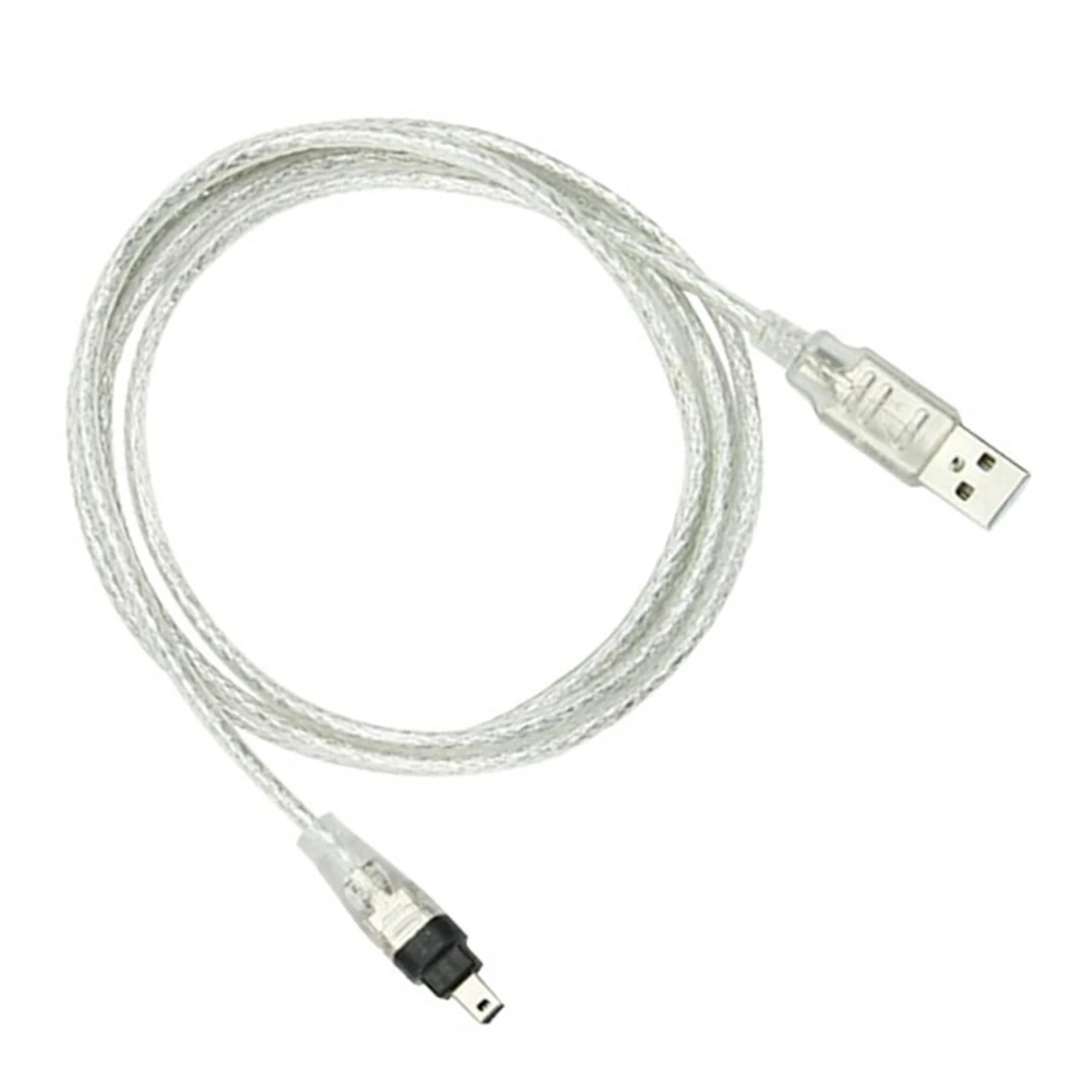 1 Uds USB Mekennlichen zu Firewire IEEE 1394 4 pines Mekennlichen iLink adaptador Kabel firewire 1394 Kabel Dokument SONY DCR-TRV75E DV 1,5 m - imagen 4