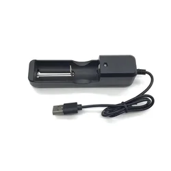 Cargador USB Baterías Litio 18650 26650 16340 – 1 Ranura Universal