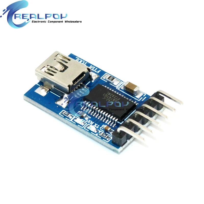 FTDI FT232 Módulo adaptador serie USB a TTL de ruptura básica de 6 pines FT232RL FTDI USB MWC programador para Arduino - imagen 4