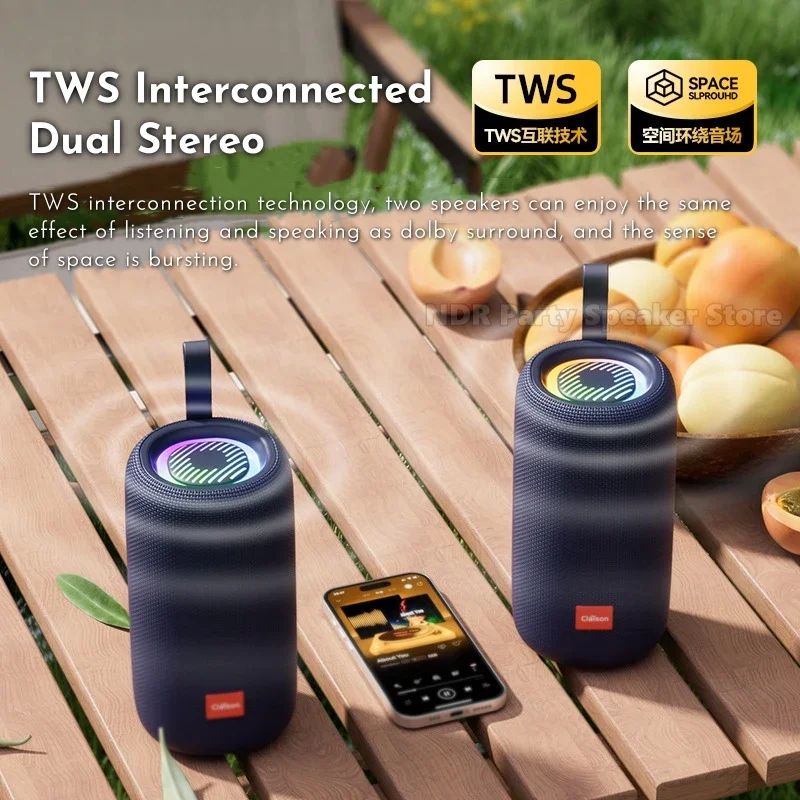 Altavoces inalámbricos para el hogar, Audio Bluetooth, HIFI, grado De fiebre, alta calidad, gran volumen, ordenador, Subwoofer pesado, cuernos duales, Caixa De Som - imagen 5