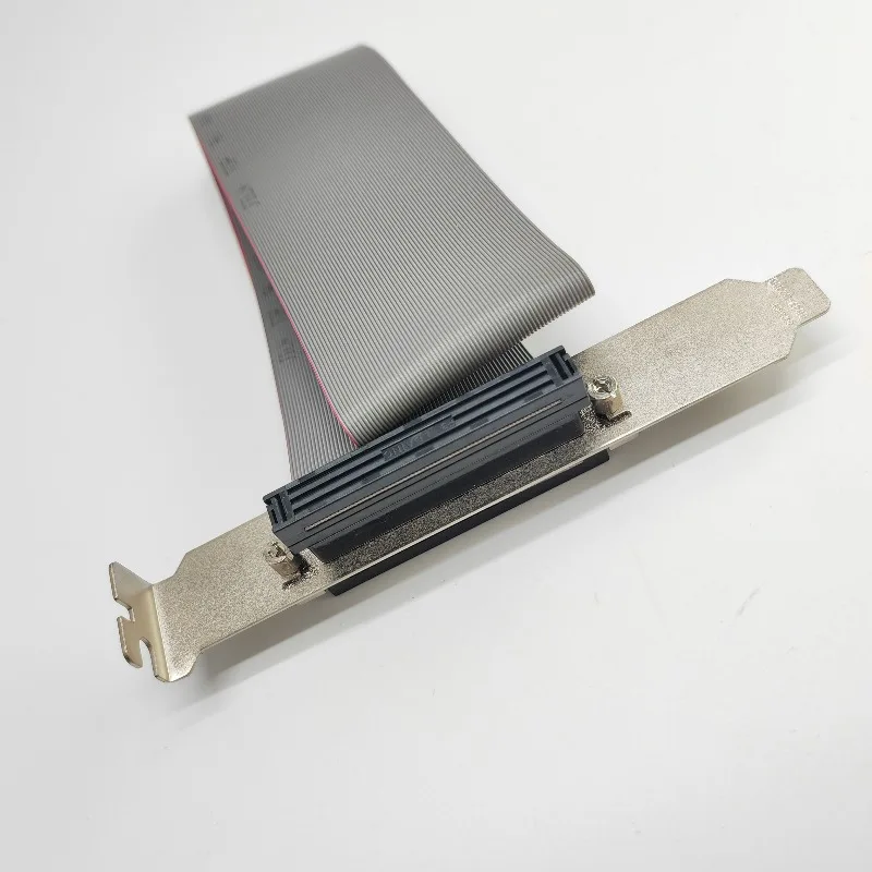 Cable SCSI 68Pin Hembra a Macho Flexible para Gabinete y Disco Duro - imagen 3
