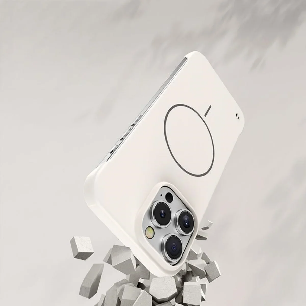 Funda delgada sin marco esmerilada para Magsafe para iPhone 17 Air 16 15 14 13 12 11 ProMax cubierta dura de carga inalámbrica magnética - imagen 5