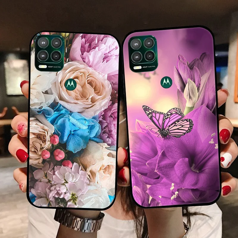 Para Moto G Stylus 5G Fundas suaves de silicona TPU encantadora contraportada para Motorola Moto G Stylus 5G 2021 Funda de teléfono Fundas parachoques Coque - imagen 5