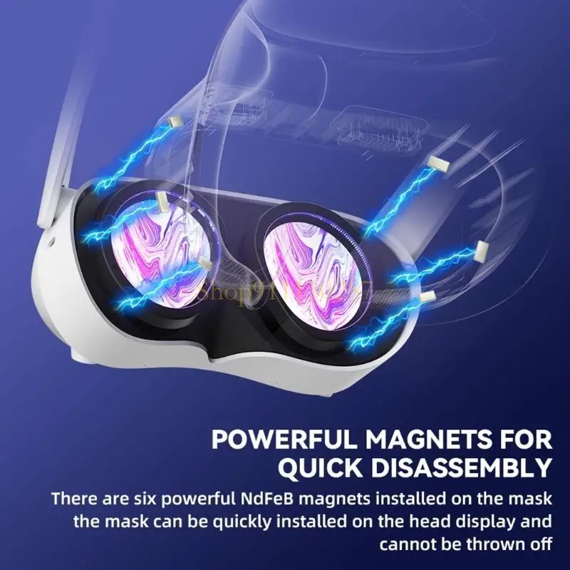 Soportes interfaz J1HC para almohadillas cojín cara auriculares Pico 4 - imagen 5