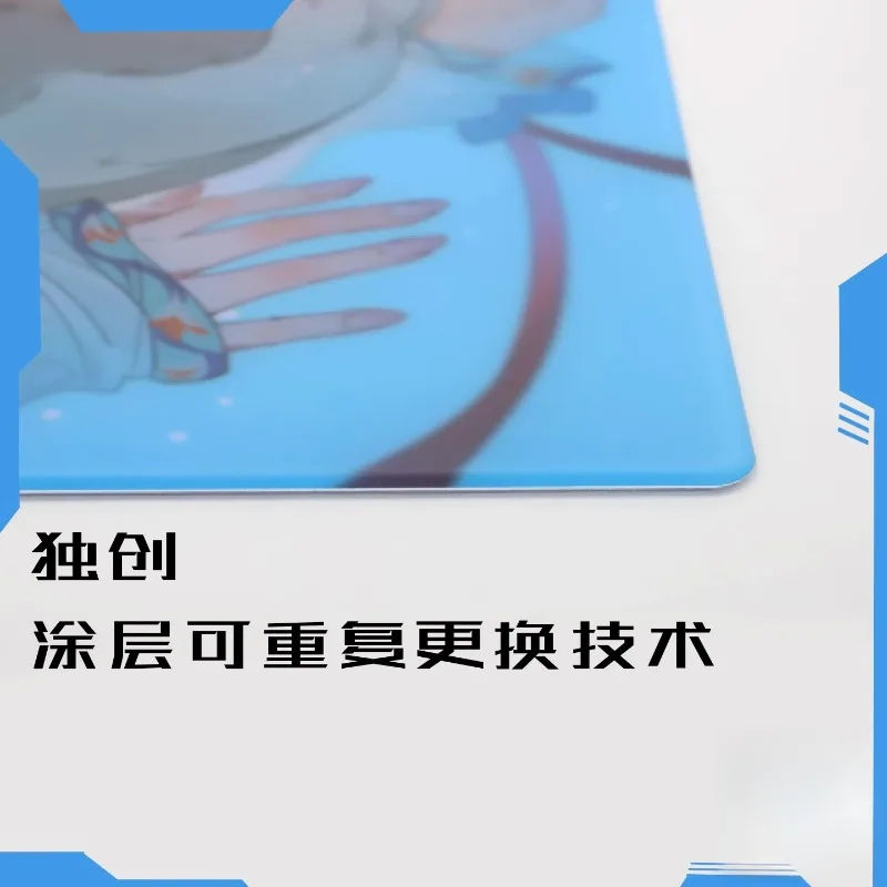 Alfombrilla de ratón de cristal de Anime, tipo velocidad, revestimiento personalizado, alfombrilla de ratón para juegos de deportes electrónicos, alfombrilla de mesa, accesorios para juegos, alfombrillas para juegos de 490x430mm - imagen 2