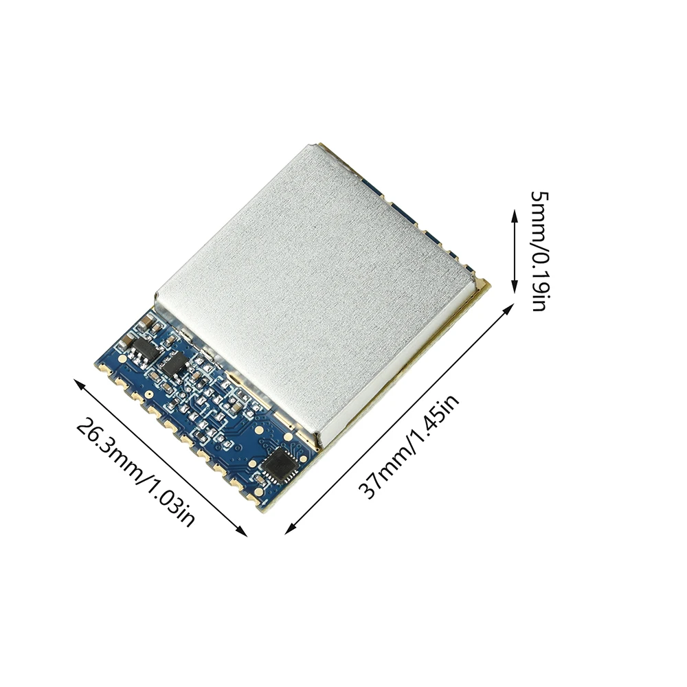 RX3364 FPV Image Transmission Module Without RSSI 3.3G Wireless Audio Video Receiver with Broadband Reception 3060-3500MHz - imagen 5