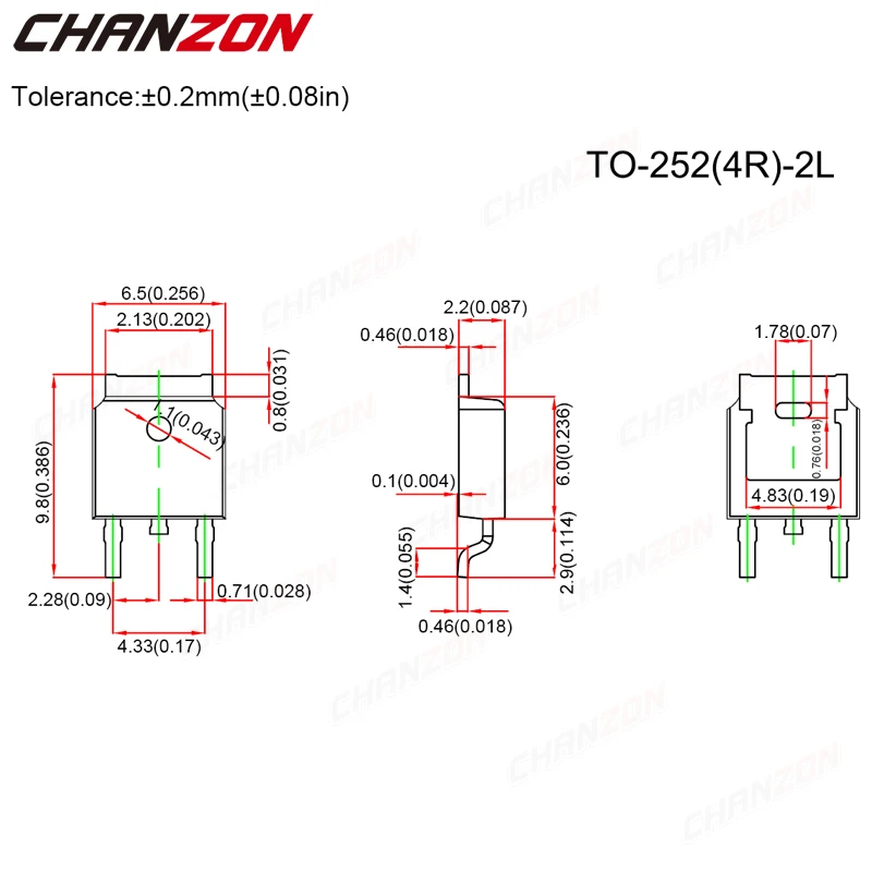 10 Uds SOT-223 TO-252 Z0103MN Z0107MN Z0109MN5AA4 BT136S-600 Z0103 Z0107 BT136S Triac SCR Transistor fets de unión bipolar - imagen 2