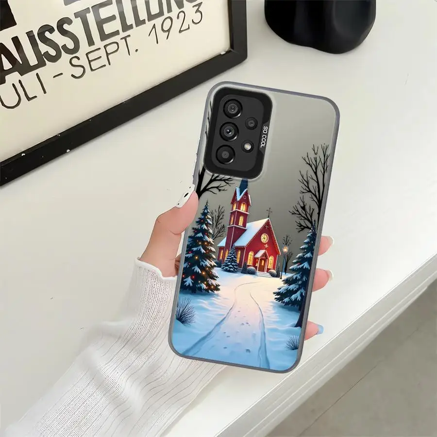 Funda trasera navideña de Papá Noel para Xiaomi Redmi 12C 13C K60 A1 A2 Plus A5 10C 14C 9T 9C - imagen 4