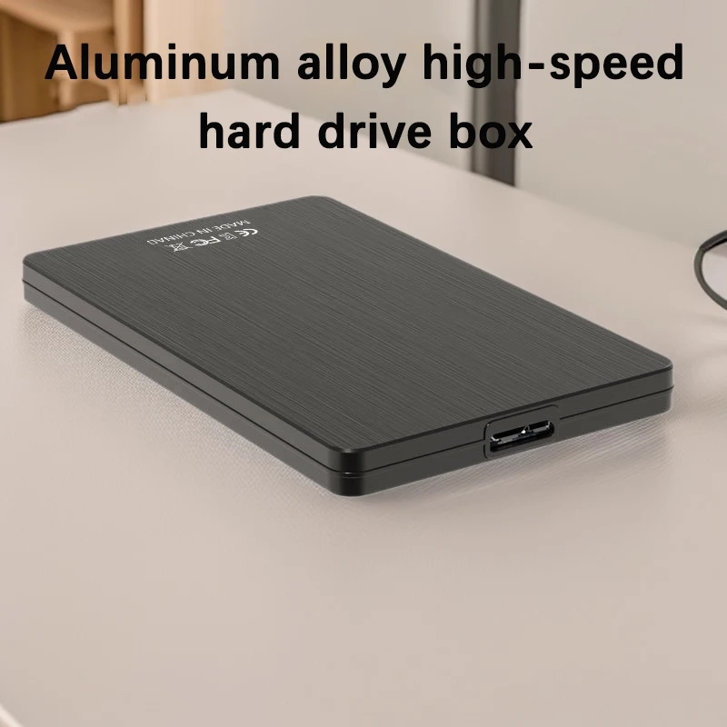 UTHAI U3S2522 Nueva caja de disco duro SATA móvil de alta velocidad USB 3,1/3,0 de 7 mm con carcasa de disco duro de aleación de aluminio de 2,5 pulgadas - imagen 3