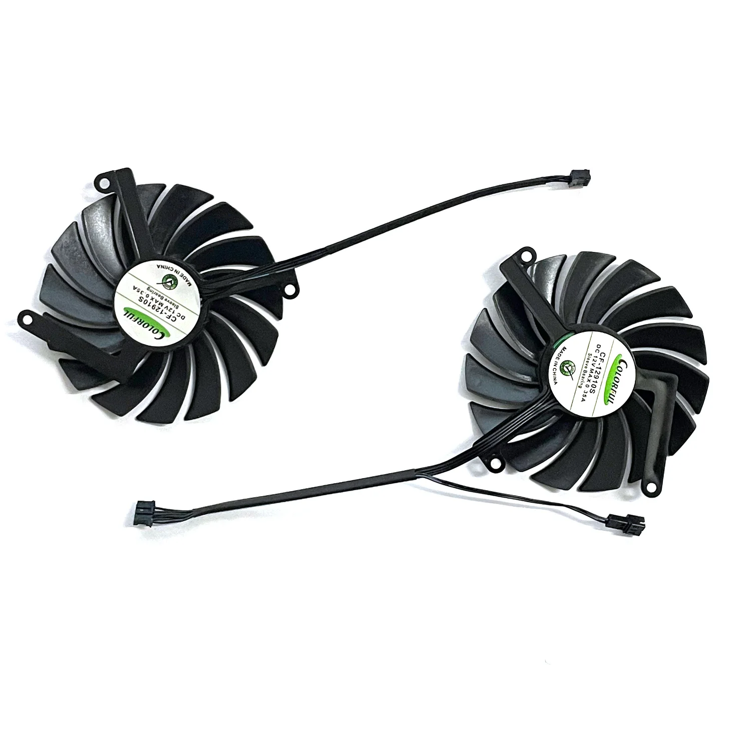 Nuevo 85MM 4PIN DC 12V 0.35A CF-12910S RTX3070 GPU enfriador para Inno3D GEFORCE RTX 3050 3060Ti 3070 TWIN X2 OC ventilador de tarjeta gráfica - imagen 4