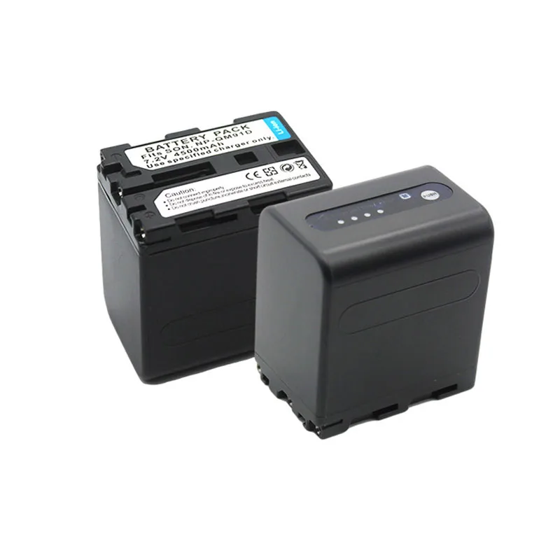 Batería de cámara NP-QM91D de 4500mAh para Sony NP-QM71 NP-FM70 NP-FM90 CCD-TRV328 338 DCR-DVD300 301 DCR-HC14 DCR-PC105
