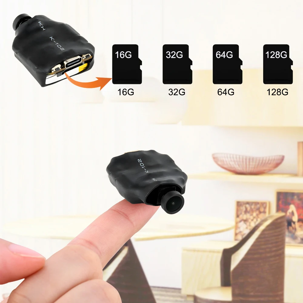 Mini cámara HD 1080P, módulo DIY, detección de movimiento, WIFI, videocámara videovigilancia, grabación en bucle, compatible con vista remota - imagen 5