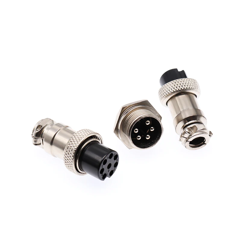 Conector Circular Aviación GX16 2Pin3pin4pin5pin6pin7pin8pin9pin10pin Diámetro Macho Hembra 16mm L73 RS765 DF16 M16