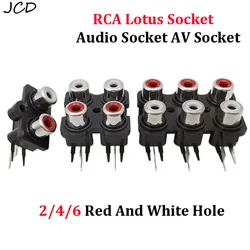 Conector RCA Hembra Audio Estéreo – Entrada AV Compatible