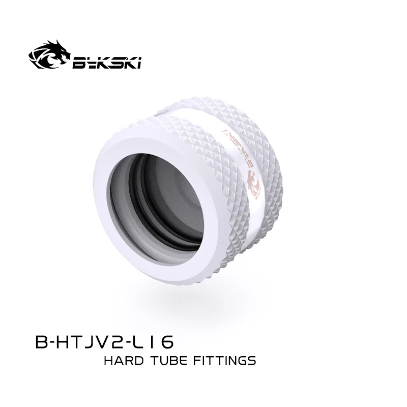Bykski B-HTJV2-L16 Accesorio de tubo duro OD12mm/OD14mm/OD16mm Junta de cobre de compresión manual G1/4 '' Uso para tubería de rigidez PMMA / PETG - imagen 4