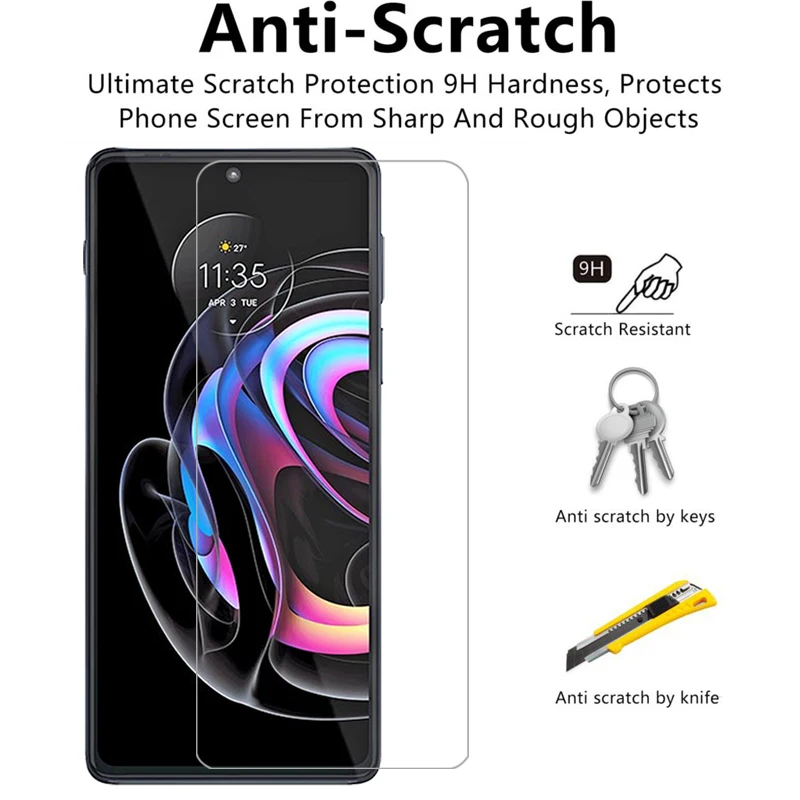 Funda de teléfono para motorola edge 20 pro vidrio templado en moto edge20 20pro edge20pro contraportada 360 motorolaedge motoedge procase - imagen 4