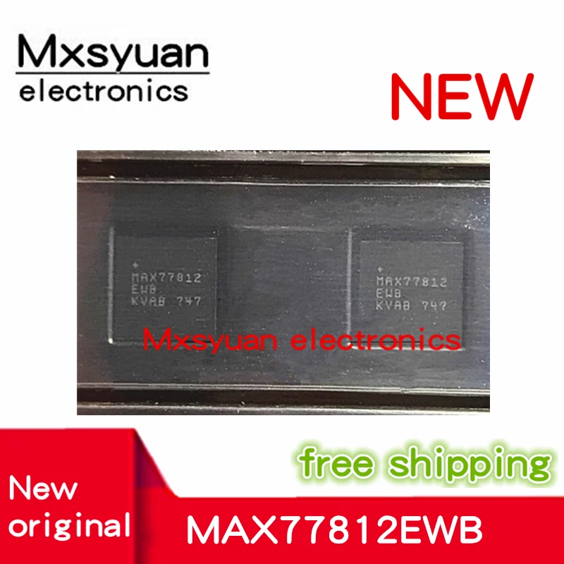 MAX77812EWB MAX77812 para NS SWITCH console power ic BGA Chipset, 2-10 piezas, 100% nuevo
