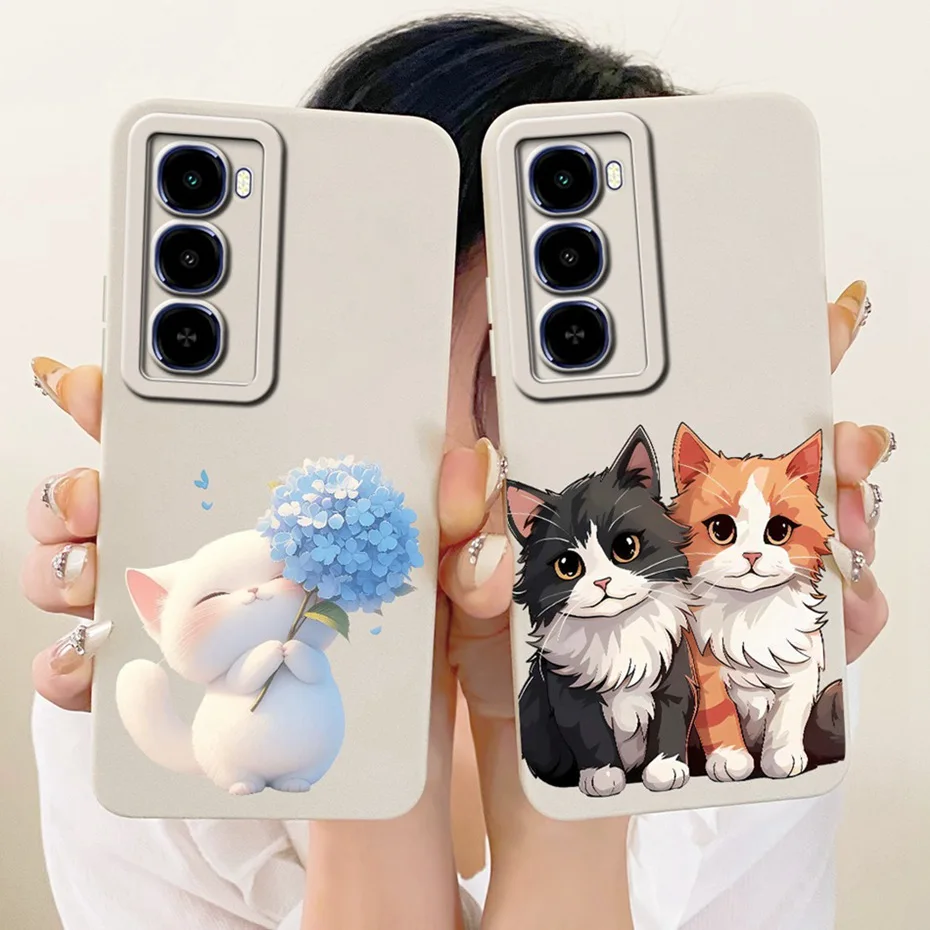 Nueva funda de teléfono de moda para Itel City 100 fundas de silicona suave para Itel City100 fundas a prueba de golpes parachoques - imagen 2