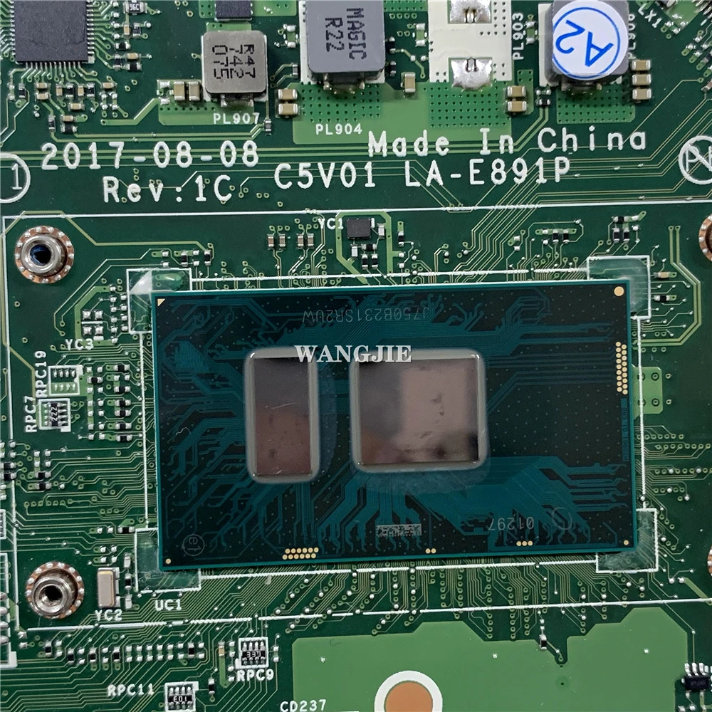 Para Acer Aspire A515 A515-51 placa base de computadora portátil NBGP411001 NB.GP411.001 C5V01 LA-E891P SR3LA I5-8250U 4G RAM - imagen 3