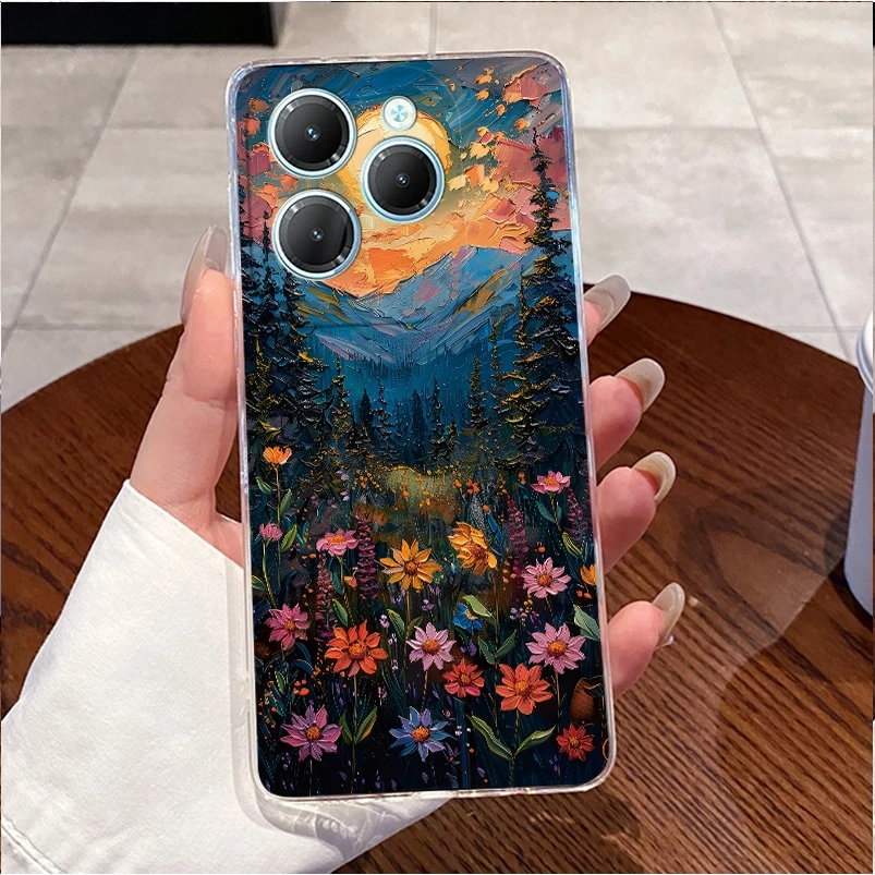 Para Tecno Spark 20 Pro KJ6 funda 4G transparente de lujo lindo conejo de amor divertido suave TPU contraportada Tecno Spark 20 Pro 5G KJ8 funda de teléfono - imagen 4