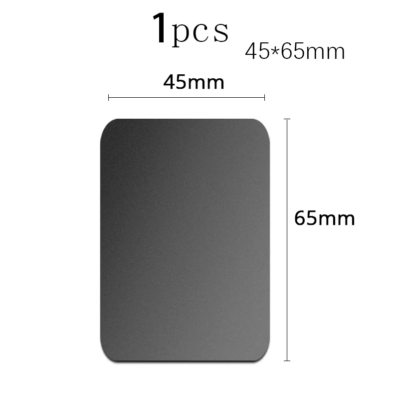 1PCS Black 45x65