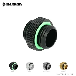 Barrow Conector G1/4" Doble Rosca Externa Refrigeracion TB2D-MINI01