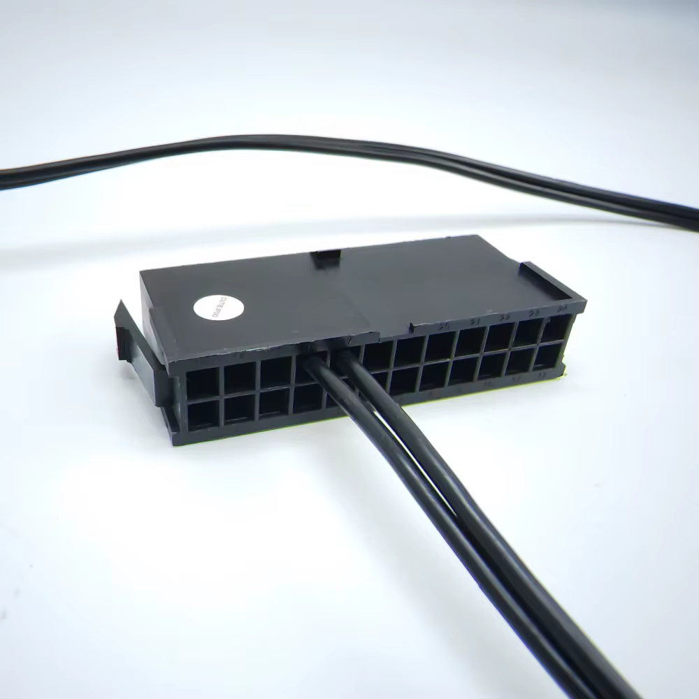 Interruptor Power ATX 24 Pines Servidor – Cable 18AWG con Autobloqueo - imagen 2