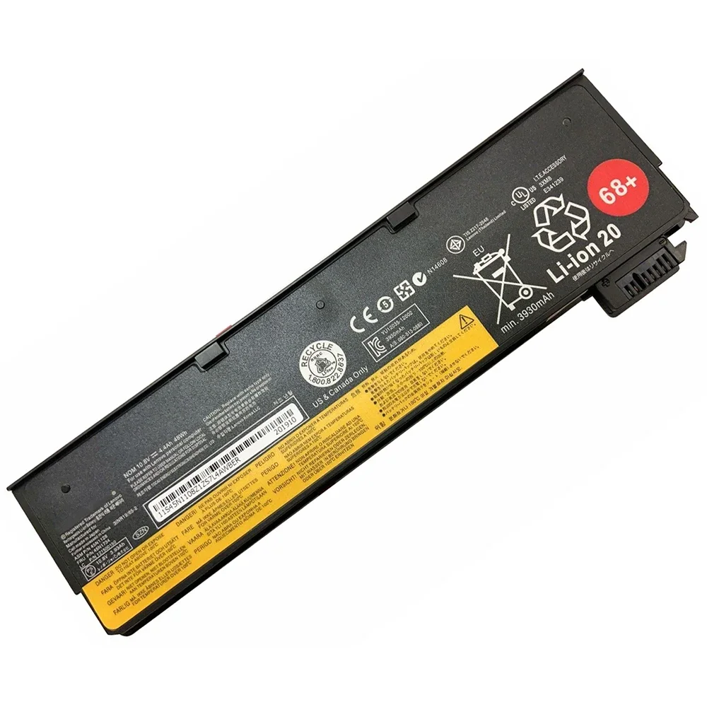 Nueva batería Original para ordenador portátil 68 + 10,8 V 48Wh 72Wh para Lenovo ThinkPad X240 X250 X260 X270 T450 T440 T440s 45N1136 45 - imagen 4