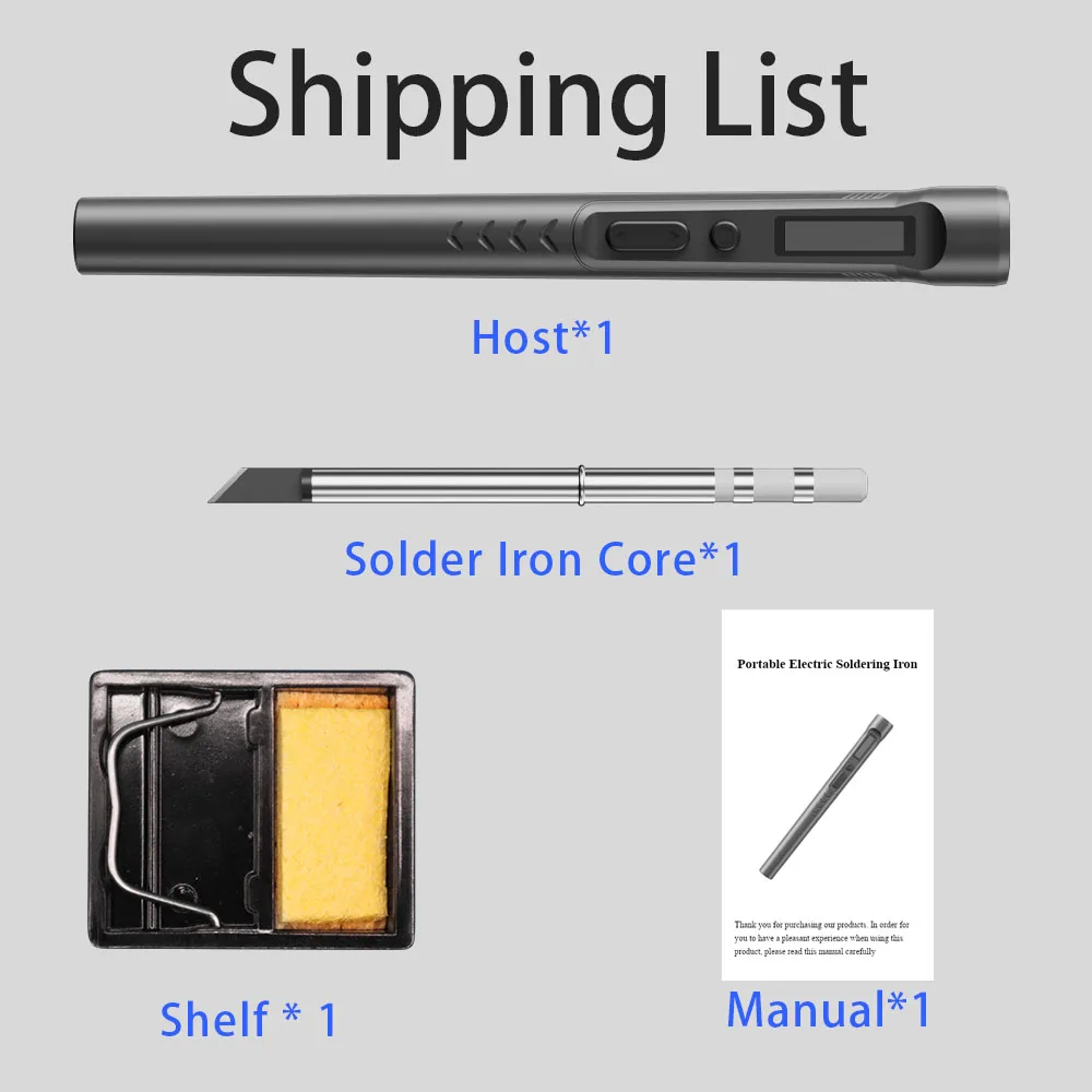 Soldador eléctrico inteligente T65-SP DC 90W PD 65W 150-450 ℃ Pluma de soldadura de calentamiento rápido, ajuste de voltaje de calibración de temperatura - imagen 5