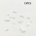 13pcs white