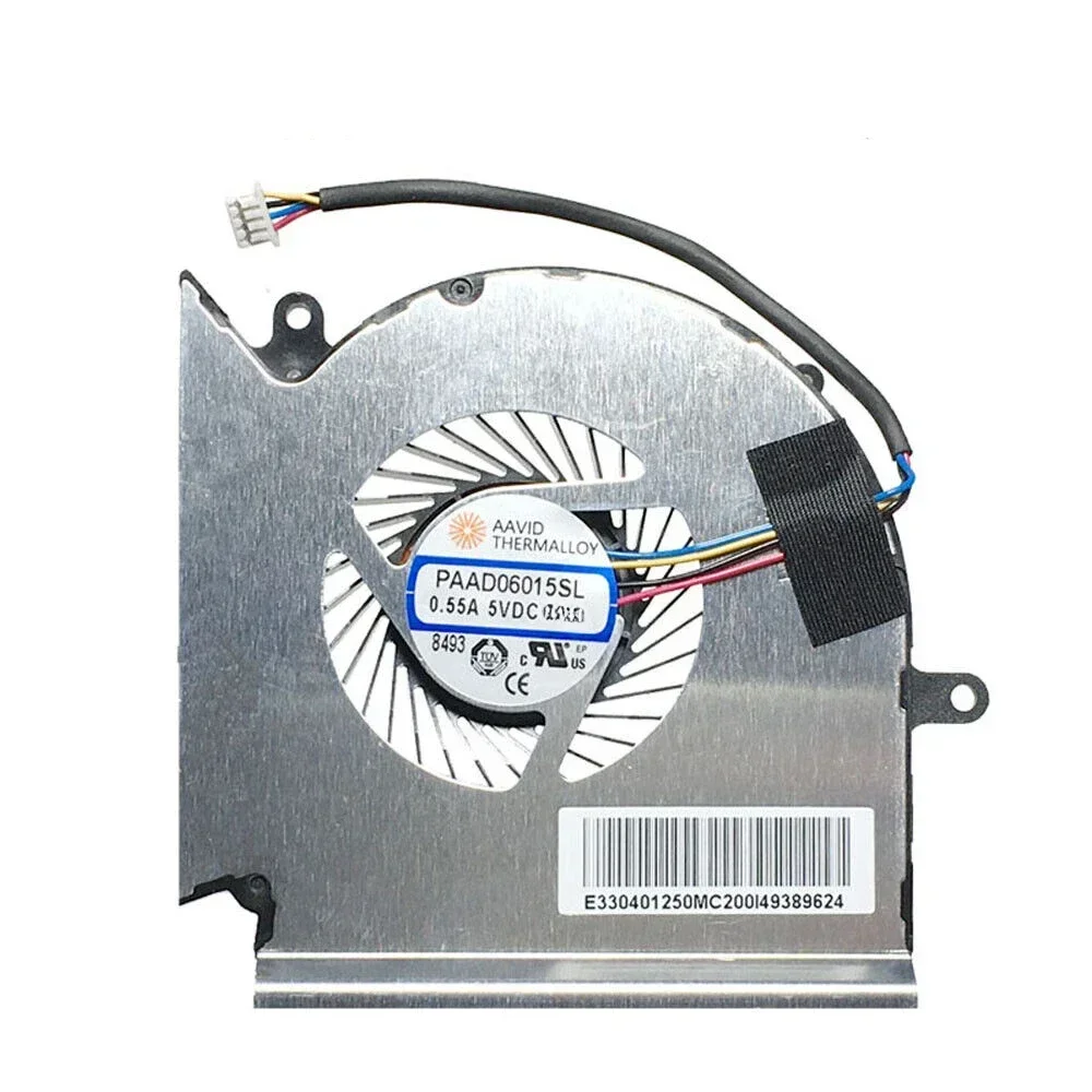 Ventilador de refrigeración CPU + GPU para ordenador portátil MSI MS-16P4 16P5 16P6 MS-17C5 17C6 17C7 17C8/C1 WE73 Series PAAD06015SL N285 - imagen 3