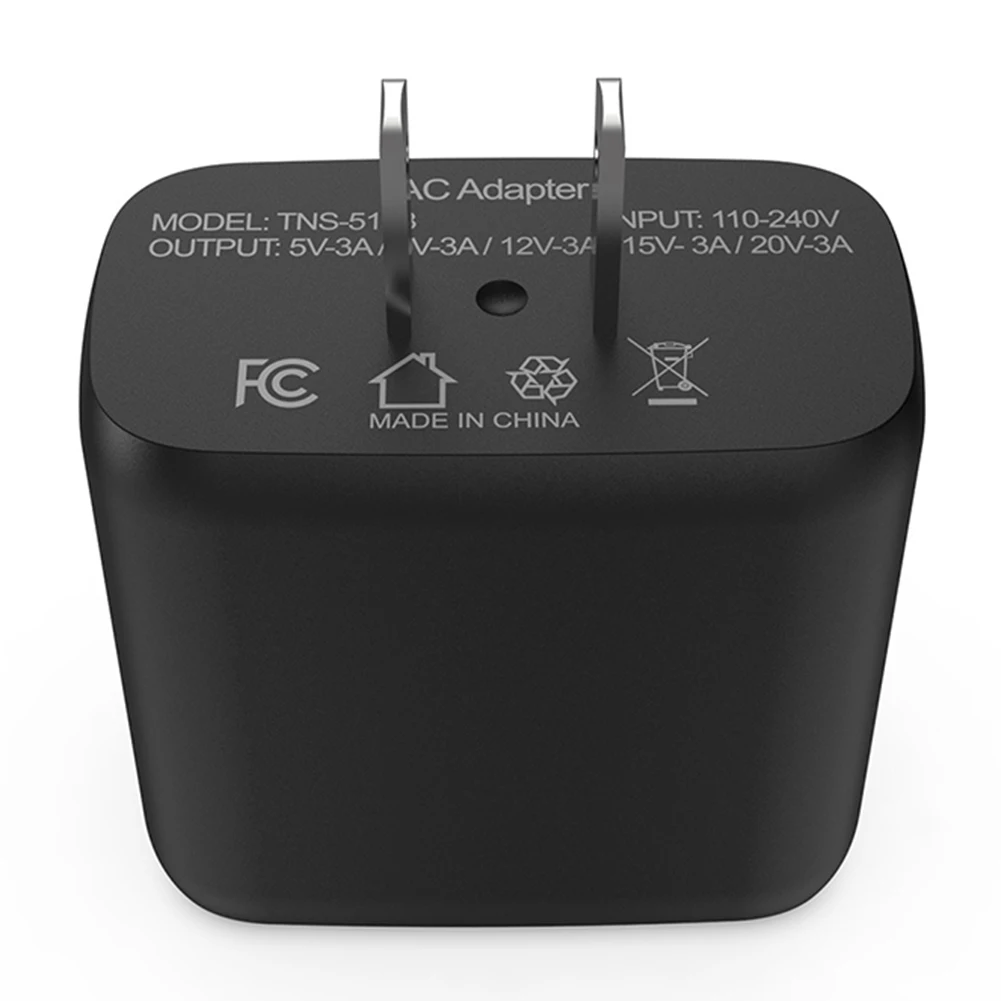 Adaptador de CA de 60W, cargador rápido para consola de juegos Nintendo Switch 2, adaptador de CA, fuente de alimentación, cargador tipo C para accesorios Switch 2 - imagen 5