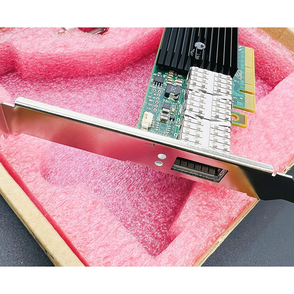 NIC CX313A MCX313A-BCCT ConnectX-3 Pro EN 40 Gigabit Ethernet QSFP PCIe3.0 x8 Tarjeta de red de un solo puerto funciona perfectamente - imagen 3