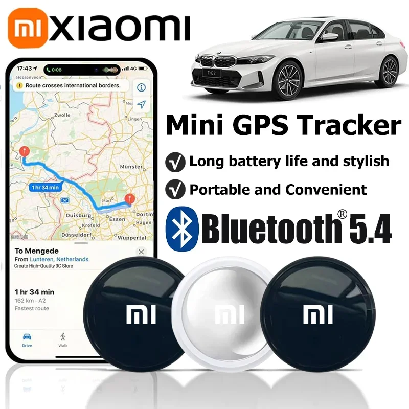 Xiaomi Mini sistema de seguimiento Gps FindMy App Air Tag localizador inteligente Bluetooth bolsa buscador de niños Collar antipérdida para mascotas con rastreador nuevo - imagen 3