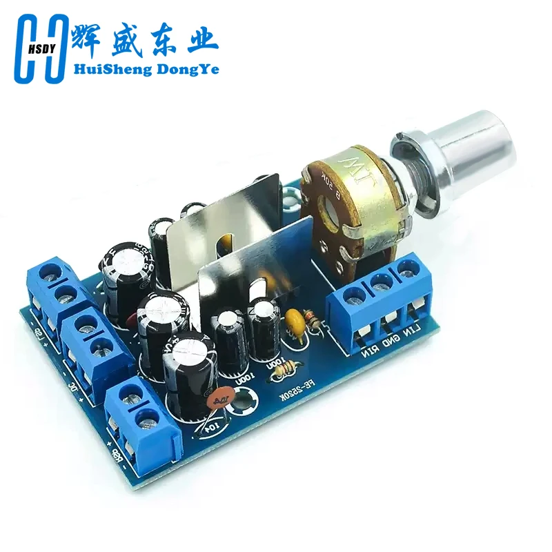 TEA2025B Mini placa amplificadora de Audio estéreo Dual placa amplificadora de 2,0 canales para altavoz de PC 3W + 3W 5V 9V 12V coche - imagen 5