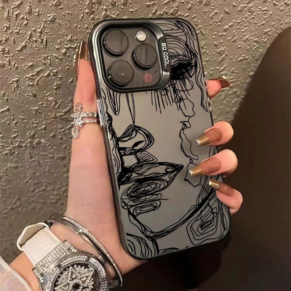 Funda rígida para Samsung A56 5G A55 A54 S25 Ultra S24 FE A17 A07 A16 A15 A53 A52 A36 A35 A34 A33 A14 A13 A05s A06 S23 S22