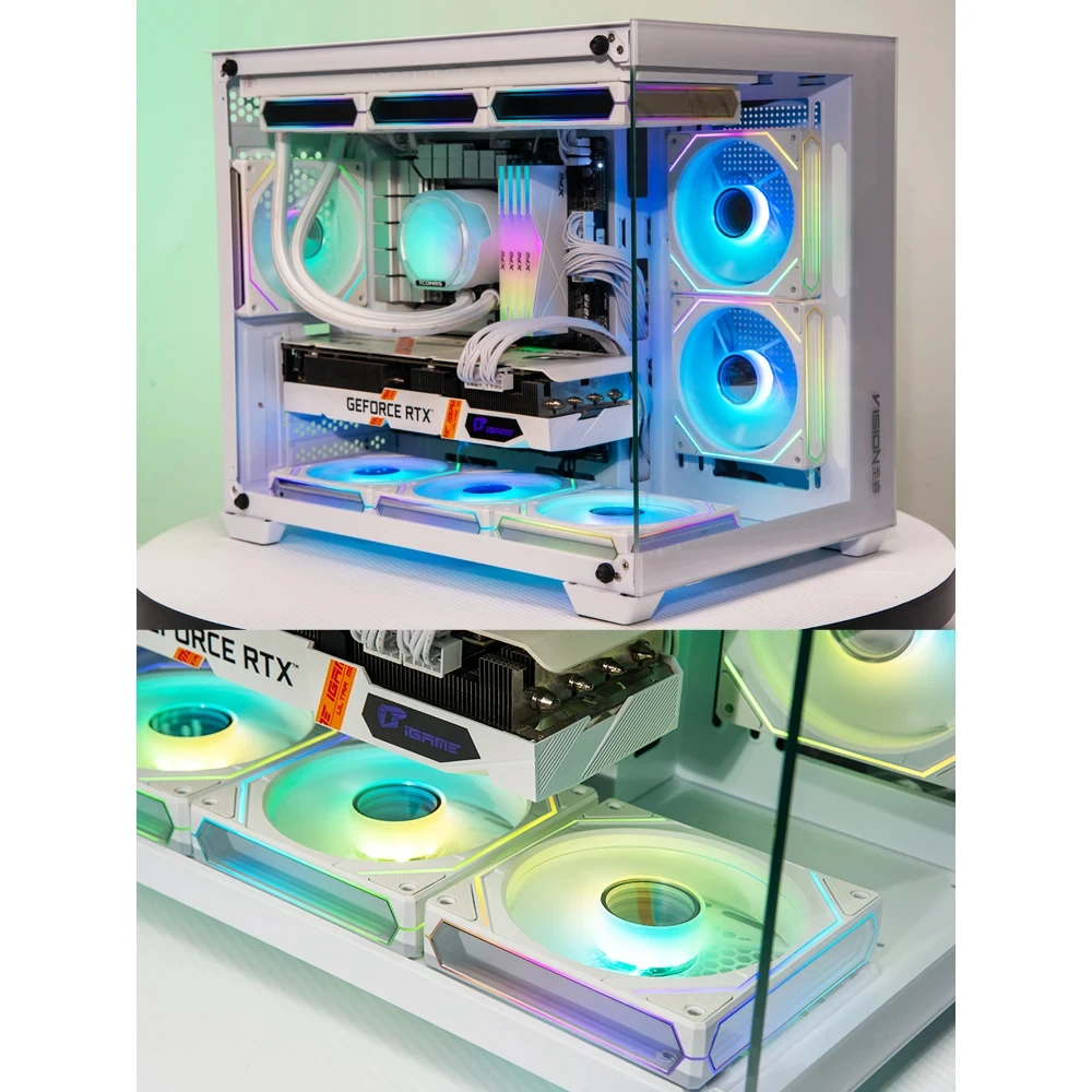 Jungle Leopard Prism 6 Pro – Ventilador ARGB para PC 120 mm PWM - imagen 3