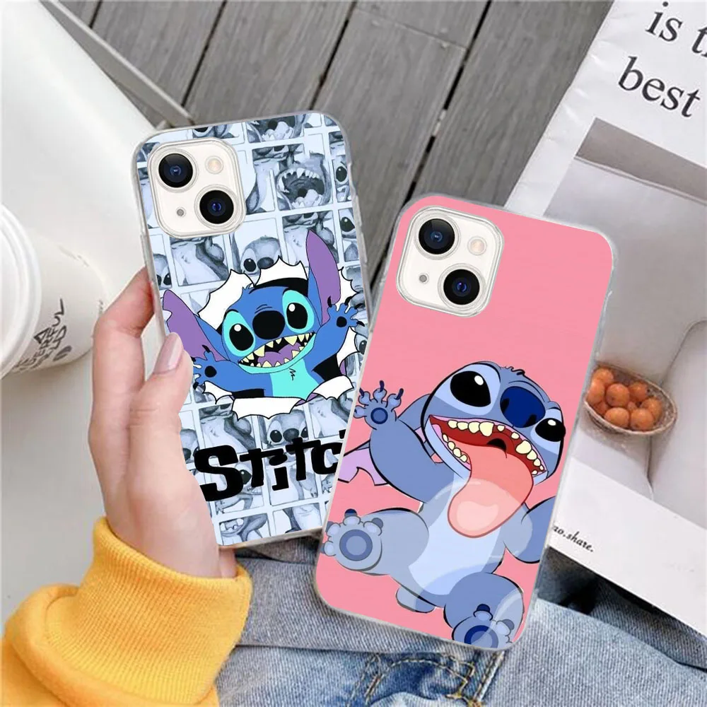 BY-67 Stitch-funda blanda para Realme, C30S, C35, C55, 3, 5, 7, C1, 9, 10, Narzo 50, 50a, Prime Pro Plus - imagen 5