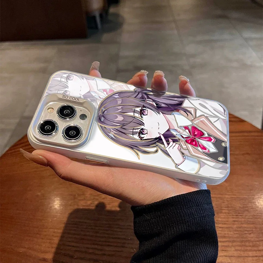 Funda Kawaii Anime Girl Alya para Xiaomi Redmi A1 13C 9C 9T Note 9 9S 10 11 12 13 Pro K60 Ultra 4G 5G, funda trasera mate a prueba de golpes - imagen 3